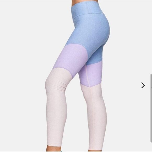 Outdoor Voices Springs Colorblock Legging Lilac Lavender Dahlia - Picture 5 of 12